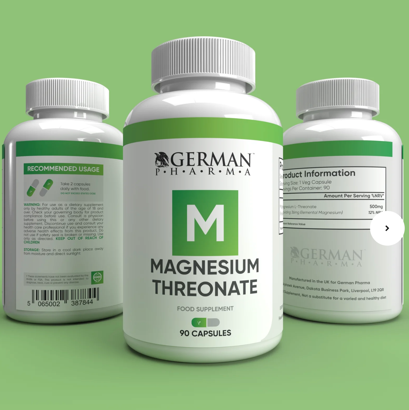 Magnesium Threonate 90 Capsules