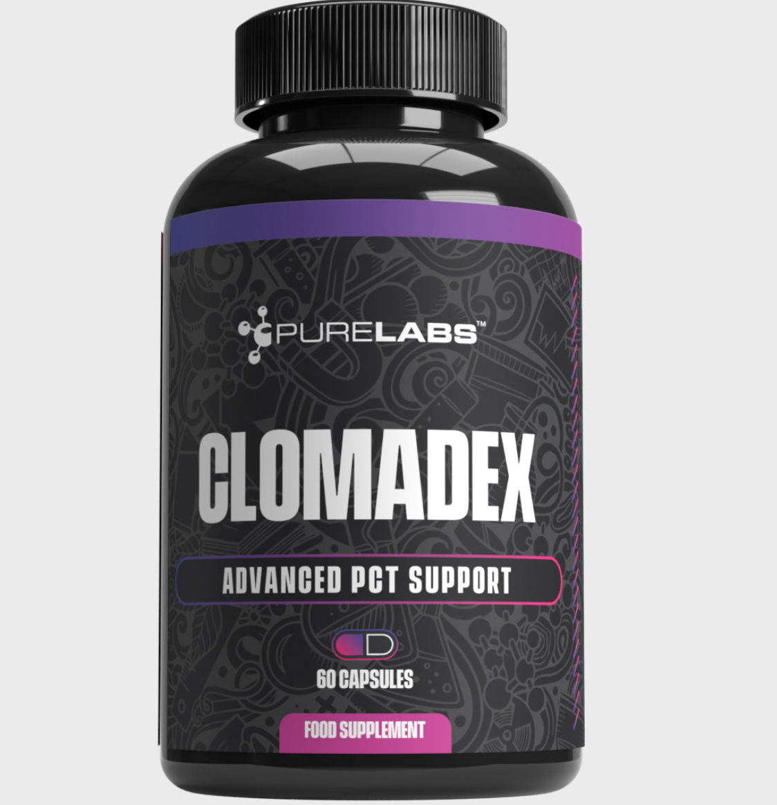 Pure Labs Clomadex - 60 Capsules