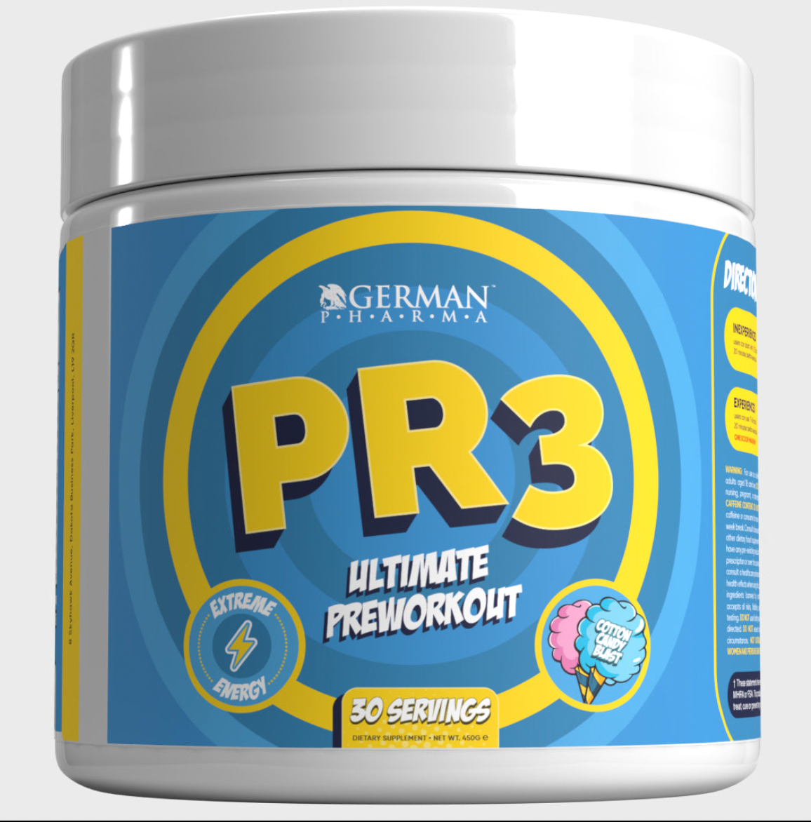 German Pharma PR3 The Ultimate Pre Workout