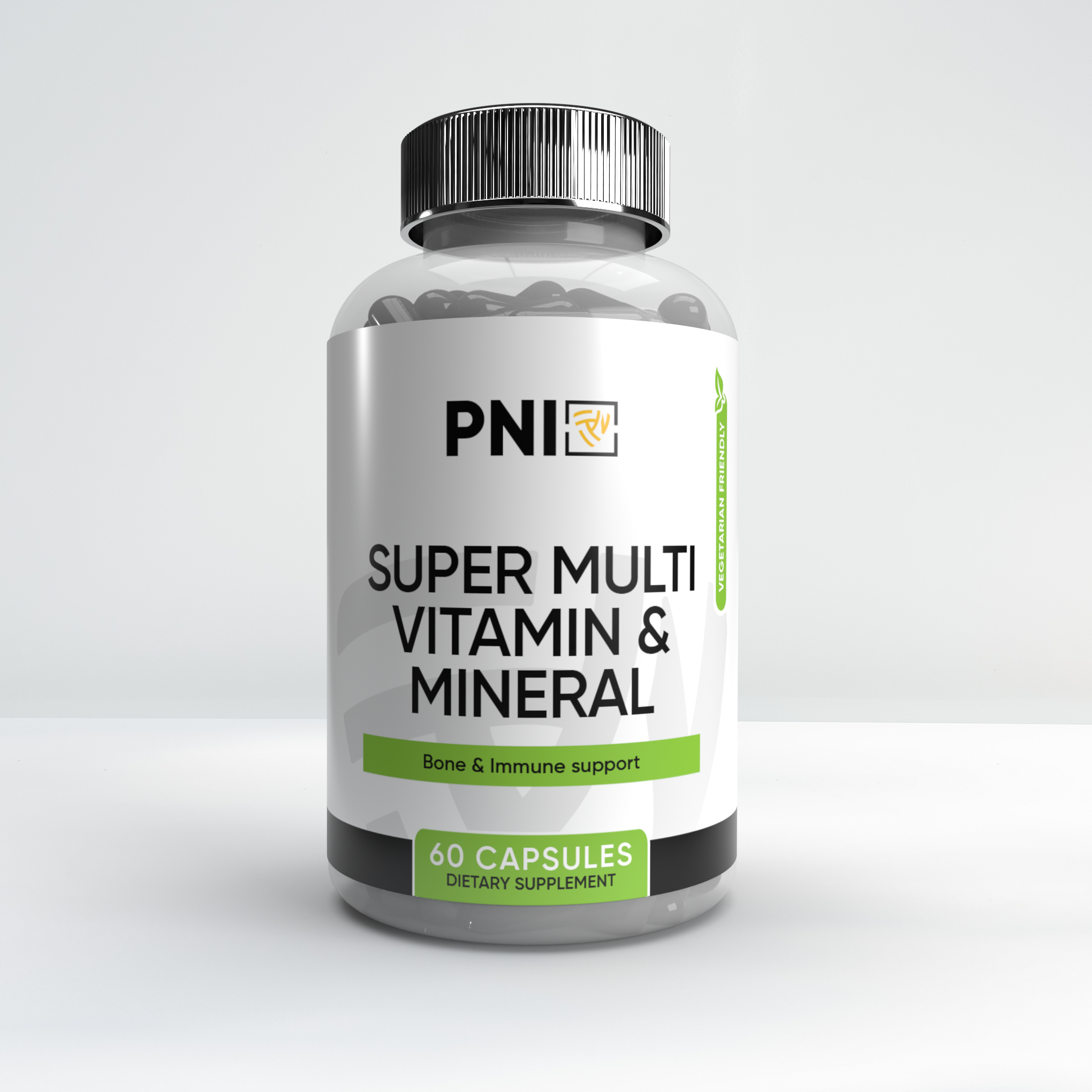PNI Multi Vitamin & Mineral Immune Support 60 Vegan Capsules